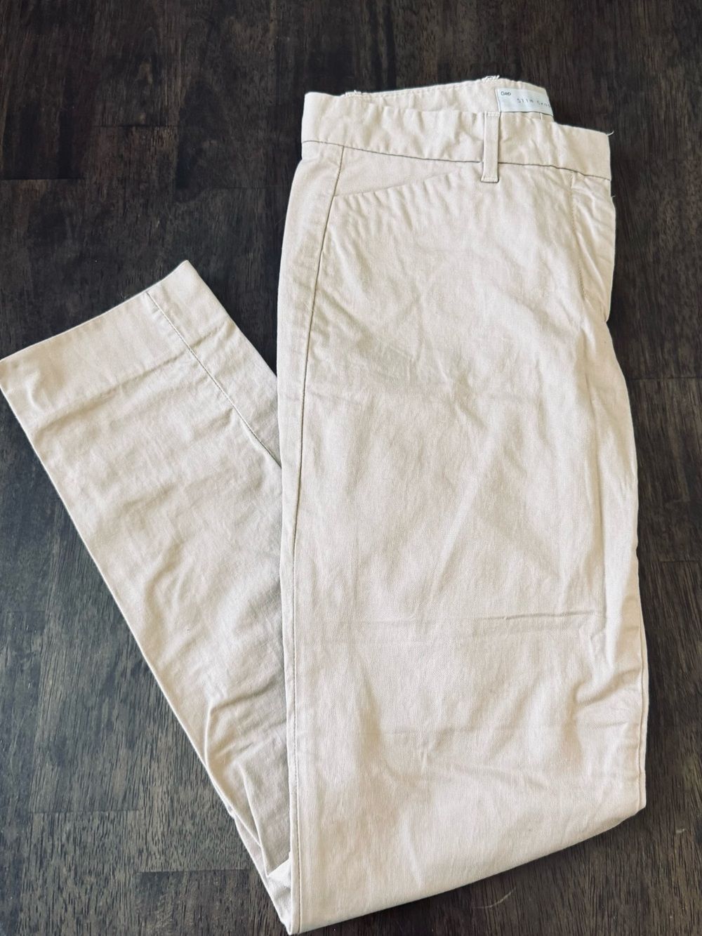 Gap Slim Cropped Ankle Khaki Pants 00